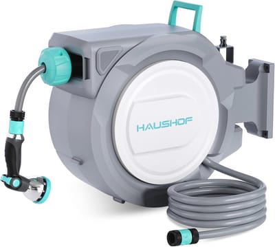 Intrekbare tuinslanghaspel 30 meter - Flexibele en handige oplossing voor jouw tuin