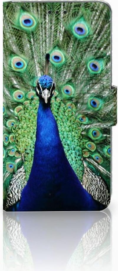 Samsung Galaxy S10 Telefoonhoesje met Pasjes Pauw