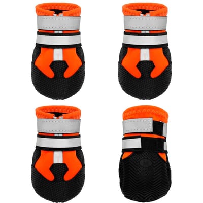 Waterdichte Hondenschoenen Reflecterende Huisdierschoen Laars Antislip Warm Winter Honden Perro Sneeuw Regenlaarzen Voor Kleine Middelgrote Grote Honden S