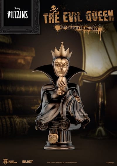Beast Kingdom Toys Disney Villains Series PVC Bust The Evil Queen 16 cm Busts