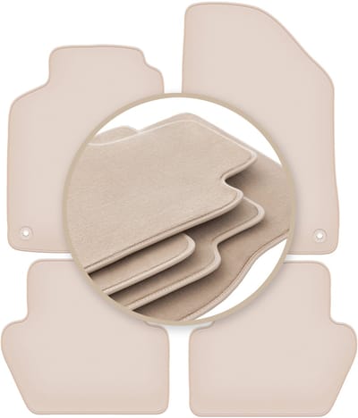 PREMIUM beige matten voor: Volvo S70 I sedan 1996-2000