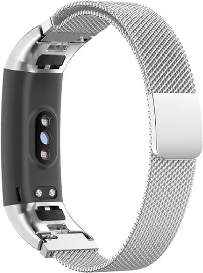 Milanees bandje - geschikt voor Huawei Honor Band 4 / Honor Band 5 - zilver