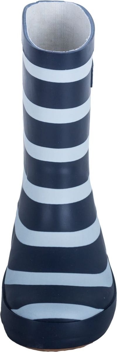 BMS kinderschoenen, rubberlaarzen, marineblauw/wit met brede strepen