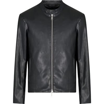 Leren jas Armani 8NZB08 ZNAAZ
