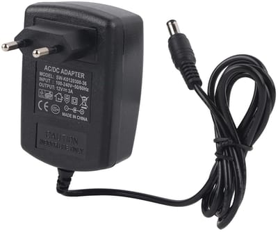 Allecto - Voeding Converter Adapter 100-240V naar 12V - Betrouwbare Voeding voor LED Strip - 1 Meter Kabellengte - Universele Adapter - Geschikt