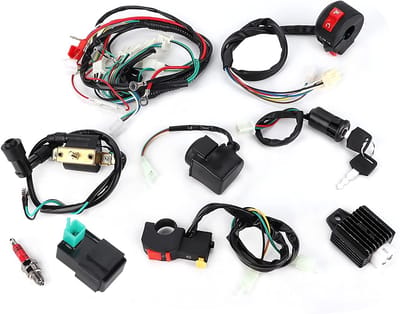 Wiring Harness en CDI Kit voor 4-takt ATV's en Dirt Bikes tot 125cc - Betrouwbare Solenoid en Rectifier Accessoires