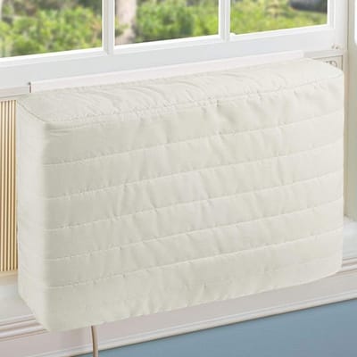COSFLY Indoor Air Conditioner Cover AC Unit Covers for Indoor 53.3 x 38 x 7.5 cm (L x H x D)