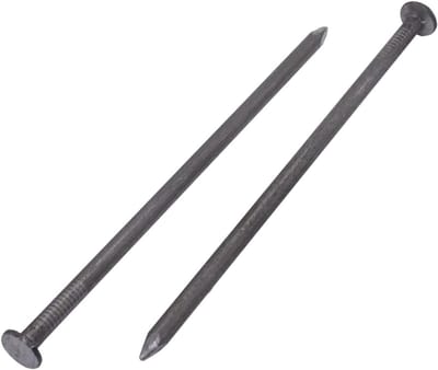 Constructienagels - Houtnagels metaal - Houtverbindingen maken - Duurzaam koolstofstaal - 4x100mm - Metaal