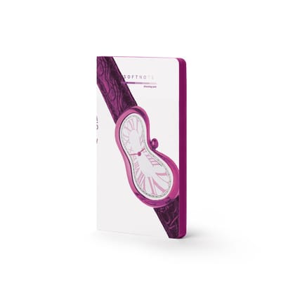 SOFTNOTE - Bullet journal - 192 bladzijden - formaat 13x21cm - 80 grams ECO papier - Shocking Pink