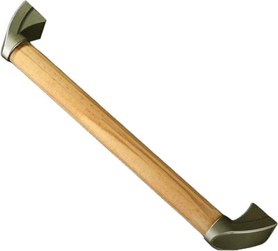 Cosensi- Grijpstang 34 cm - Houten Grijpstang - Veiligheidshandgreep - Waterdichte Douchegreep - Geschikt voor Keuken/Badkamer - Schokbestendig en Duurzaam - Veiligheidsleuning