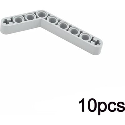 DOE-HET-ZELF 6x4 Gebogen Hefarm Dikke Gebogen Arm 10 Stuks Moc Bouwstenen Technische Balk Compatibel 6629 Monteert Deeltjes Bakstenen speelgoed