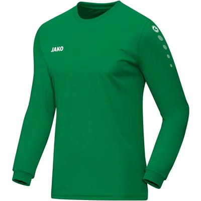 Jako Team Voetbalshirt Lange Mouw Kinderen - Sportgroen | Maat: 116