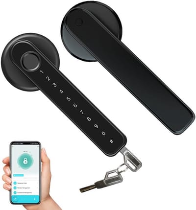 Vingerafdruk deurslot 5 in 1 met toetsenbord en app
