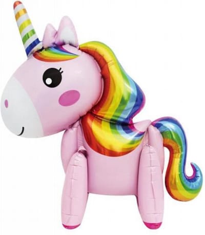 DW4Trading Eenhoorn Ballon - Unicorn - Kinderfeestje - 58x73 cm - Roze