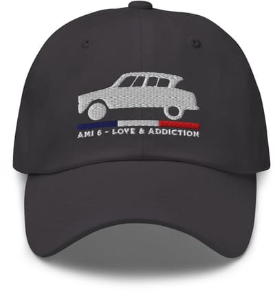 Dad Pet “Ami 6 – Love & Addiction” | Citroën klassieker in streetwear stijl | Donkergrijs