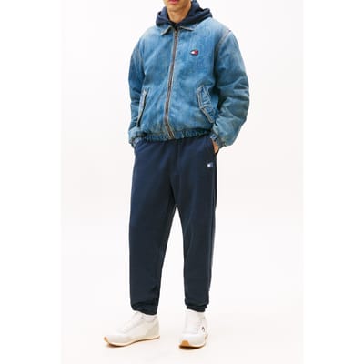 Tommy Hilfiger Essential Padded Jacket Denim Medium Size: S | Denim Jackets Outlet | Heren | Blauw