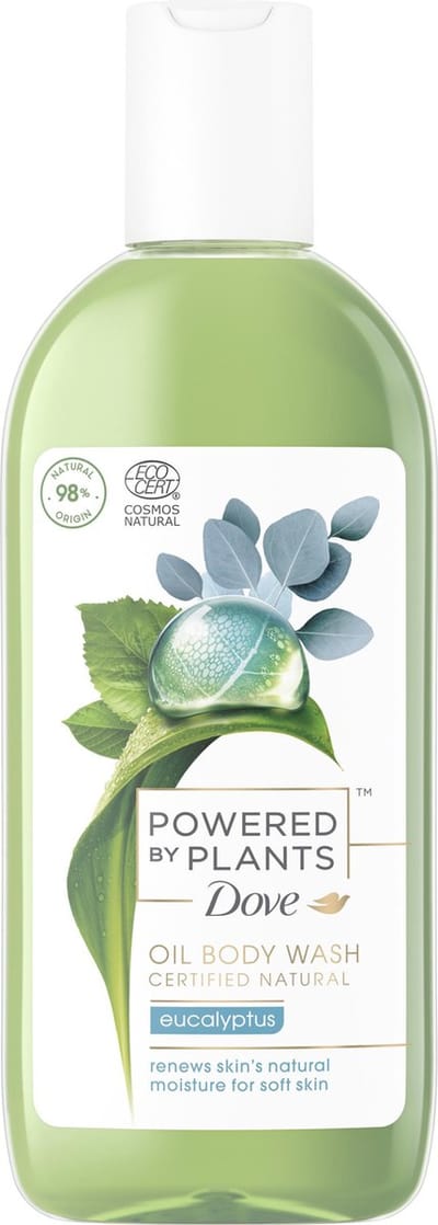 Dove Powered by Plants Oil Body Wash Eucalyptus Douchegel - 250 ml