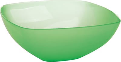 Juypal Serveerschaal/slakom - groen - 5,5 liter - kunststof - D30 x H12 cm