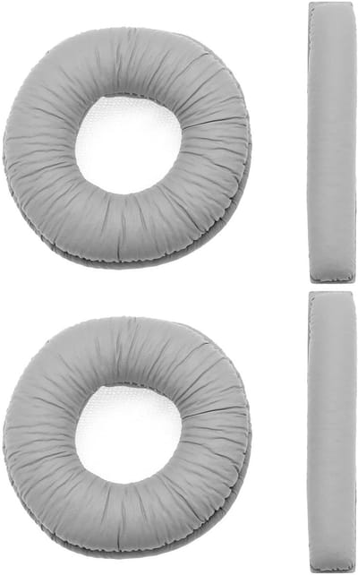 Dailygoody - Oorkussens - Hoofdband Pads - Comfortabel - Grijs - Hoofdtelefoon Reparatie Onderdelen - Geschikt voor Sennheiser - Grijs