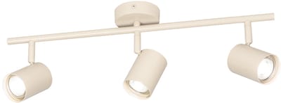 Lumidora Opbouwspot 75332 - FLORENCE - 3 Lichts - GU10 - Beige - Zand - Metaal