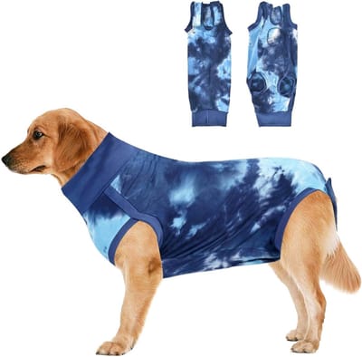 Honden Chirurgisch Pak - Abdominale Wondbeschermer voor Puppy’s, Medische Kleding en Anti-Likken Vest voor Postoperatieve Zorg
