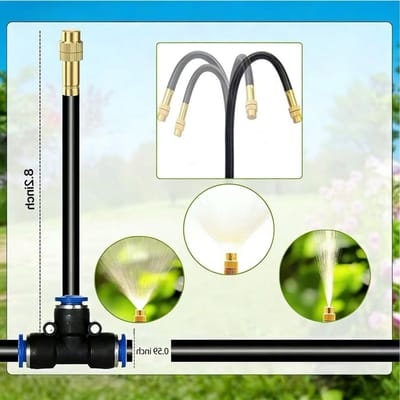 Efficiënt irrigatiesysteem van 20 meter voor tuin, planten en gazonverzorging