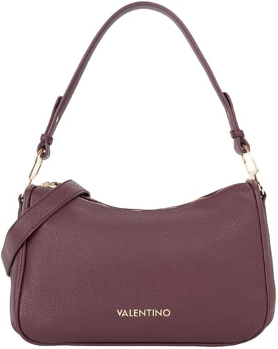 VALENTINO schoudertas Thaoe Re Hobo Bag Bordeaux wijnrood
