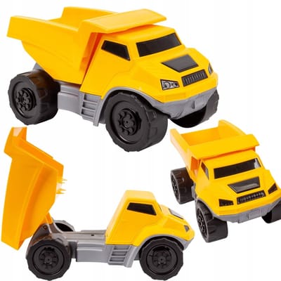 Technok Kiepwagen Bouwvoertuig voor Kinderen - Duurzaam Plastic