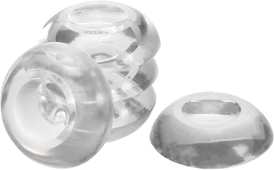 Stille Wandbeschermers - Deurstopper Muur - Muren Beschermen - Zelfklevend Rubber - 6 stuks - Transparant