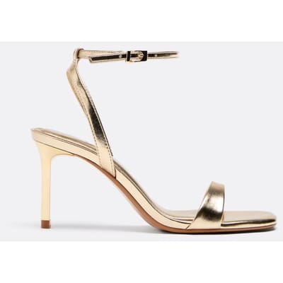 Stradivarius Sandalen met smalle hak  GOUD 35