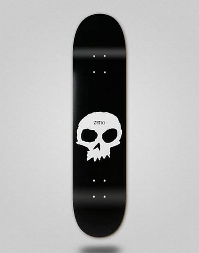 Skateboard Deck 8.25 Inch - Strakke Single Skull Design - Hoge Kwaliteit Blank Deck