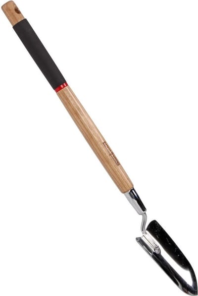 Plantenschep - verzinkt staal - essenhout - 64,5 cm - lange steel tuin - tuin benodigdheden/gereedschap