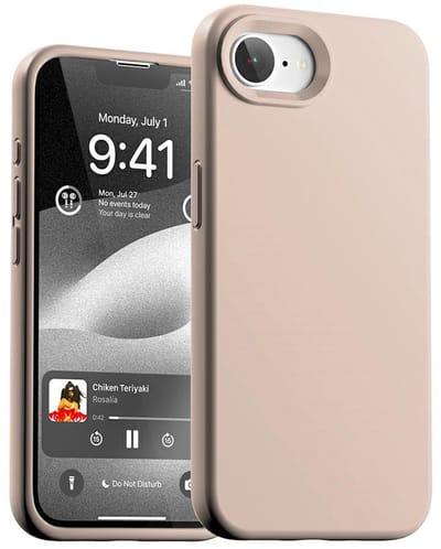 Mercury Siliconen Hoesje Voor Iphone 16E Telefoonbescherming Gemaakt Van Materiaal