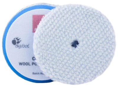 RUPES COARSE WOL POLIJST PAD BLAUW 150MM