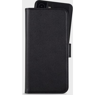 Wallet Case Magnet Black Galaxy S22