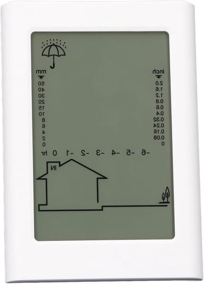 Regenmeter Weerinstrument - Buiten Weerstation - Tuin Weer Monitoren - Draadloze Buiten Sensor - 19 x 15 x 12 cm