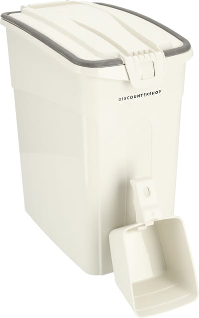 Voedselcontainer Katten en Honden - 16L - Luchtdichte Kattenbak - Hondenvoer Container - Dierenvoederbox voor Droogvoer