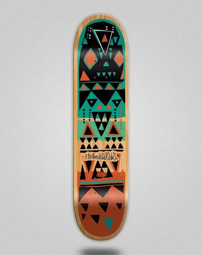Skateboard Deck - Onderdeel Plank - Street Skateboarding - Duurzaam Ontwerp - 8.5 Inch - Natuurlijk