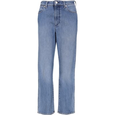 Wrangler - Maat W26 X L32 - THE RETRO Mom fit Dames Jeans