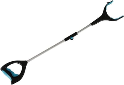 Afvalprikker - Grijpstok Reacher Tool - Voorwerpen Oppakken - Opvouwbaar Ontwerp - 84 cm - Blauw