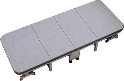 Relaxstoel Klapbaar - Zonnebed Tuin - Buiten Ontspannen - Ergonomisch Ontwerp - 190x60x30cm - Grijs