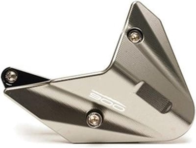 Motor Frame Beschermers - Valdoppen Motor - Motor Beschermen - CNC Aluminium - Set van 1 - Grijs