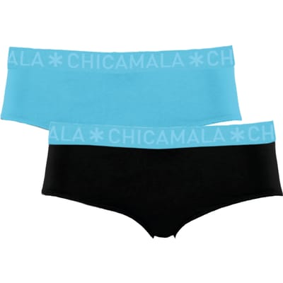 Chicamala – Meisjes Briefs – 2 Pack – Normale Lengte – Onderbroek Meisjes – Kinderkleding – Meisjes Ondergoed – 95% Katoen – Meisjeskleding