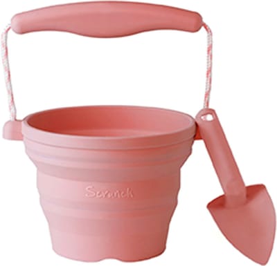 SCRUNCH Speelgoedemmer - Roze - Opvouwbaar - Recycleerbaar