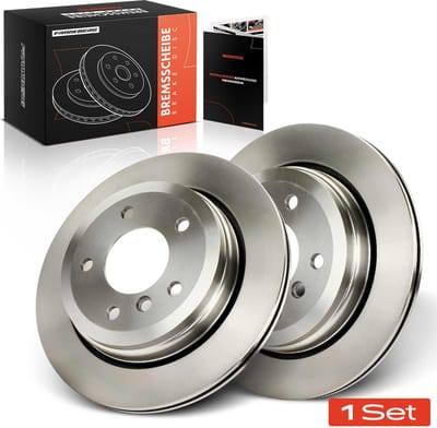 Frankberg 2x Remschijven Achteras voor BMW 3er Touring E46 25L