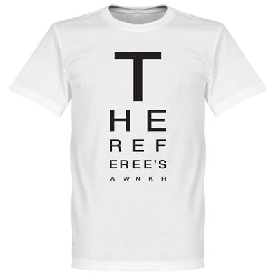 Referee Eye Test T-shirt - XXL