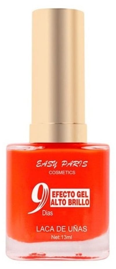 Easy Paris - Nagellak - Fris / Fluor / Neon Oranje - 1 flesje met 13 ml inhoud - Nummer 004