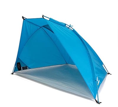 Compacte UV 80 Strandschelp voor 1-2 Personen - Ultralicht en Perfect voor Reis
