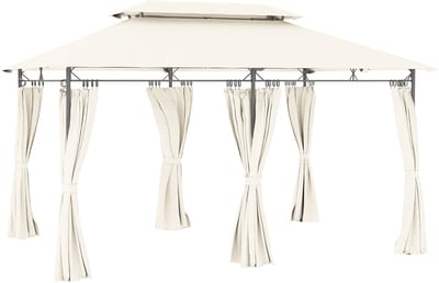Partytent opvouwbaar - 3 x 4 m - Paviljoen - Easy up - Waterdicht - Weerbestendig - Crèmewit