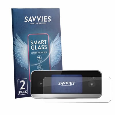 2 Stuks Savvies Screenprotector - geschikt voor Philips Series 8000 EP8757/20 - beschermfolie glas transparant